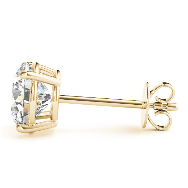 0.1-2.0ct Cluster Diamond Stud Earrings in Gold & Platinum