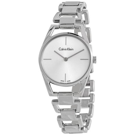 Calvin Klein Dainty Quartz Silver Dial Ladies Watch K7L23146