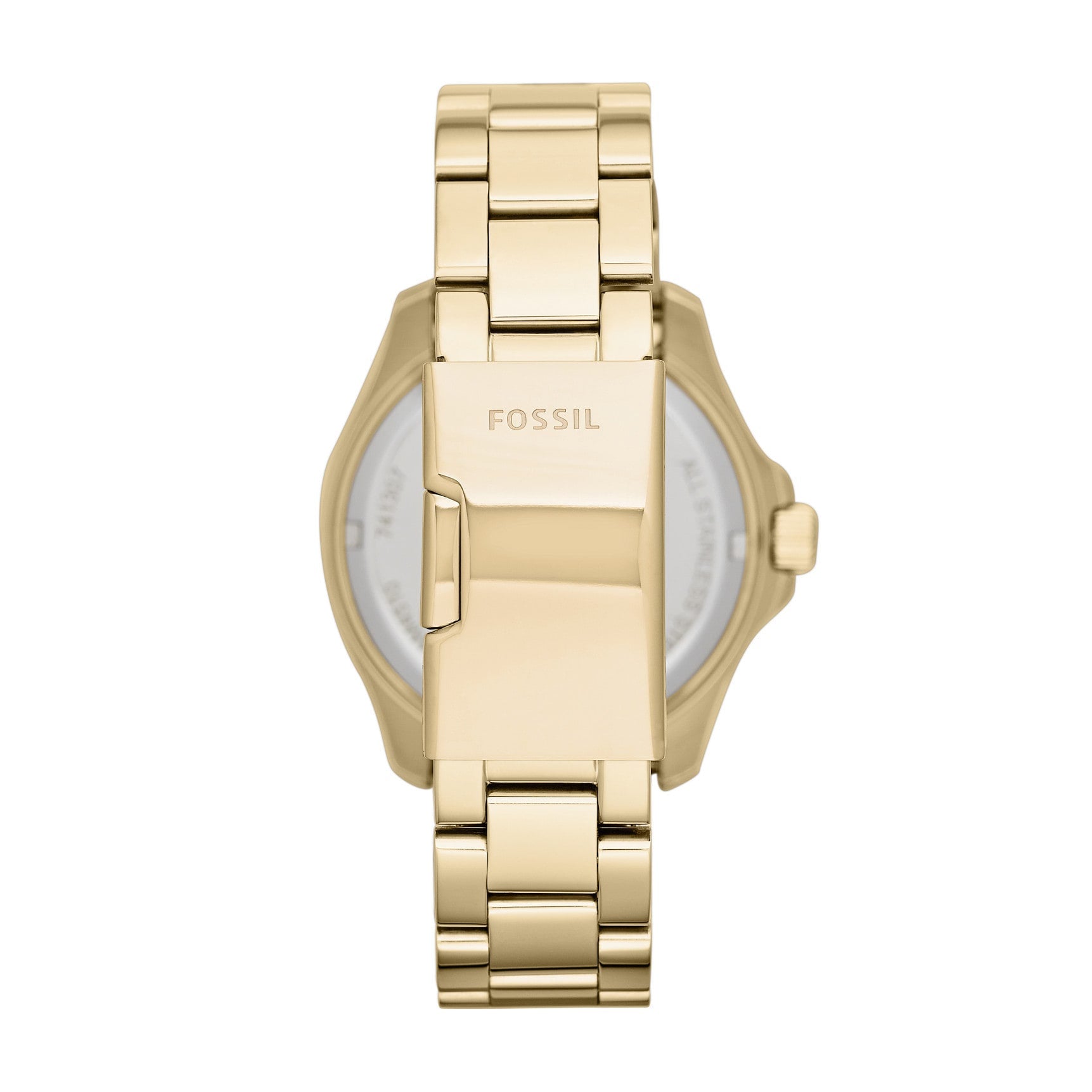 Fossil AM4510 Women’s Gold-Tone 40 mm Stainless-Steel Watch