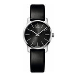 Calvin Klein Ck City Leather Ladies Watch