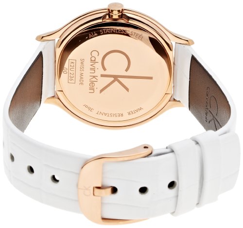 Calvin Klein Women's 'Skirt' Rose-goldplated Swiss Quartz Watch