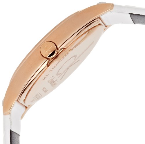 Calvin Klein Women's 'Skirt' Rose-goldplated Swiss Quartz Watch