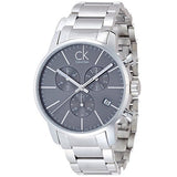 CK Calvin Klein City Chronograph Men's Watch Silver