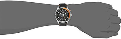 Fossil Men's CH2953 Wakefield Stainless Steel Watch with Black Leather Band
