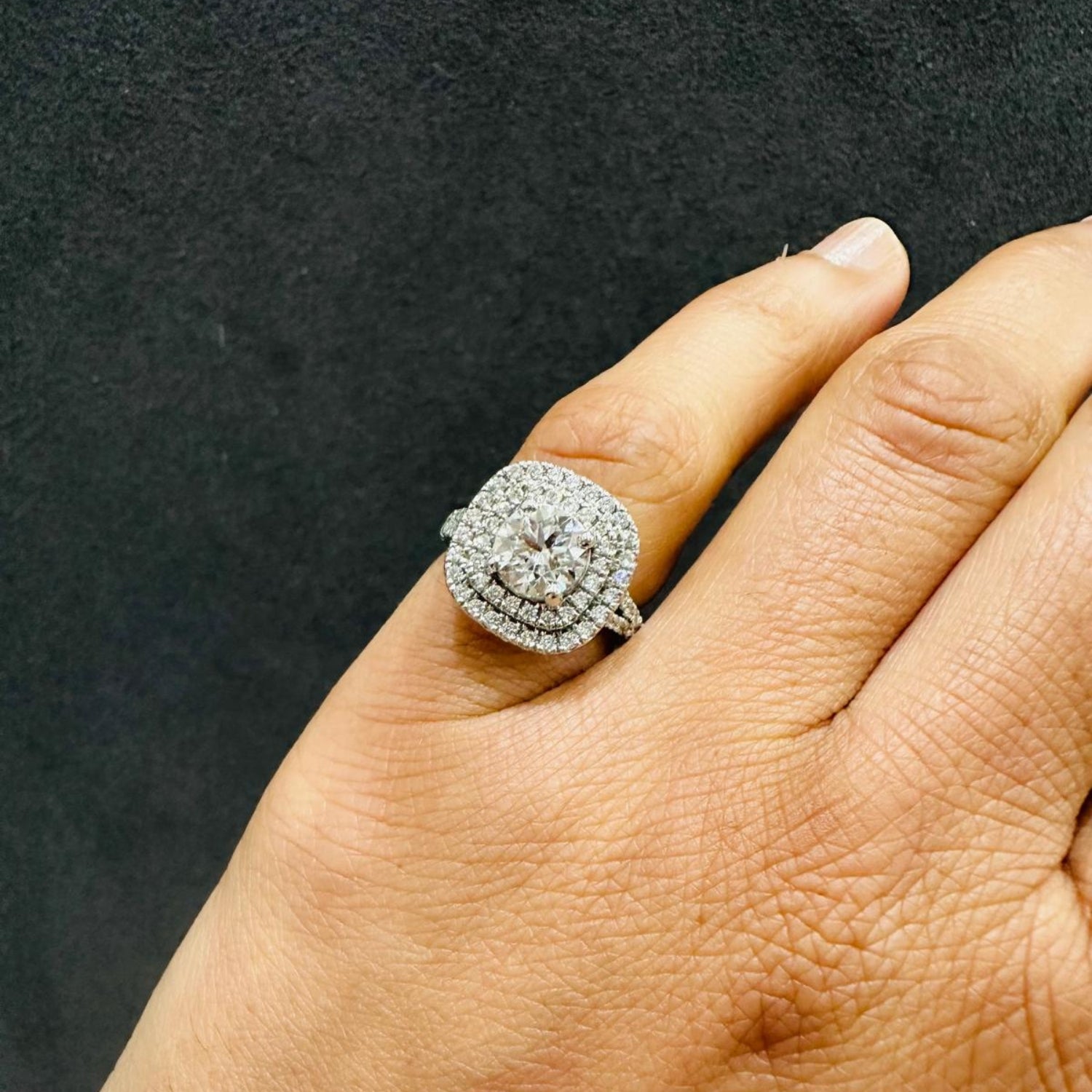 platinum engagement ring