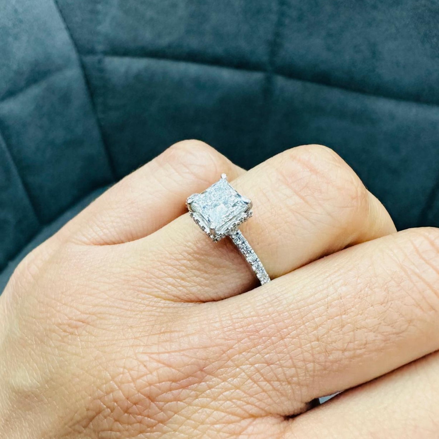 princess cut diamond ring