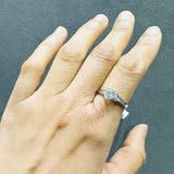 lab grown diamond ring