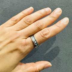 channel set diamond ring