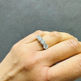 Round diamond ring for gift
