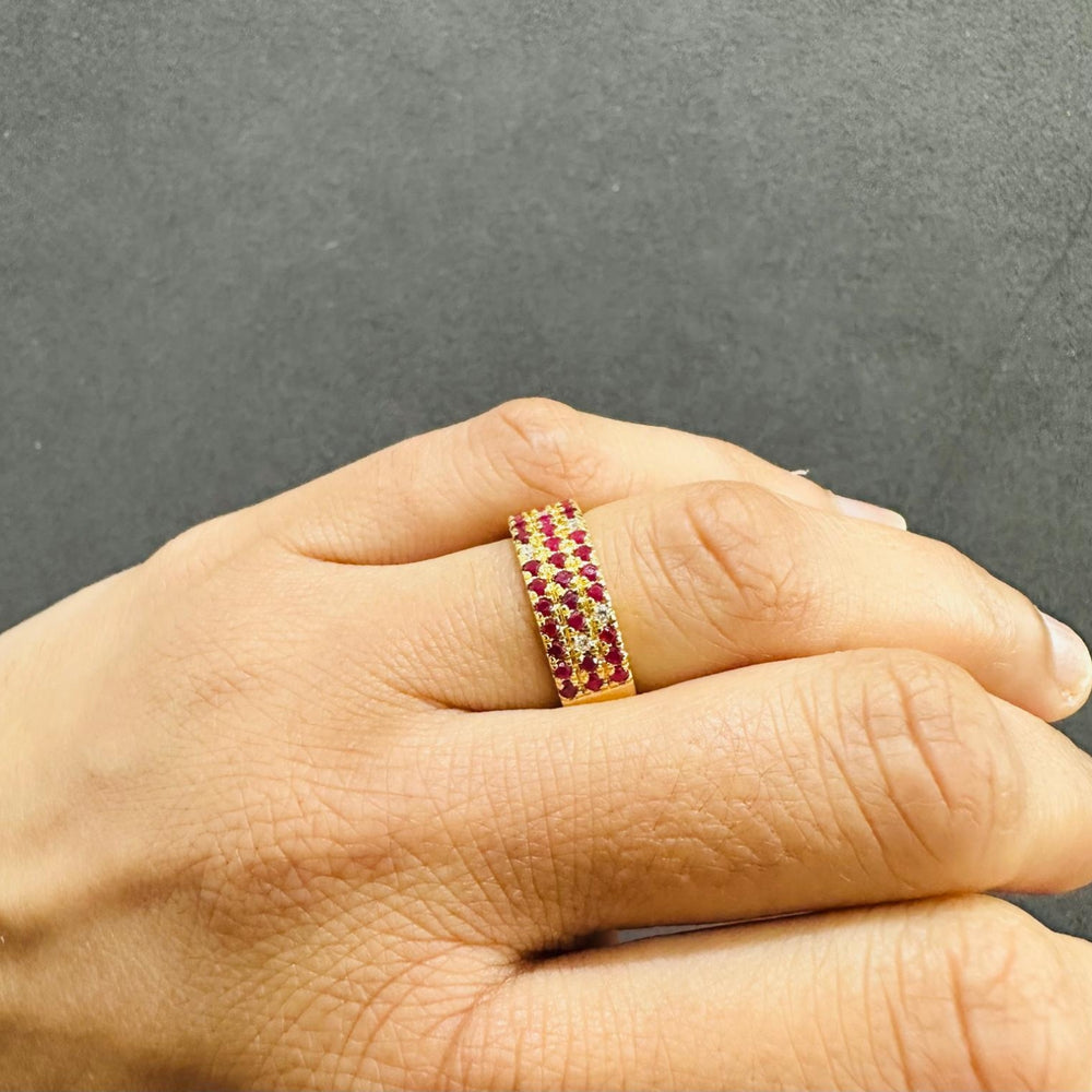 lab diamond eternity ring