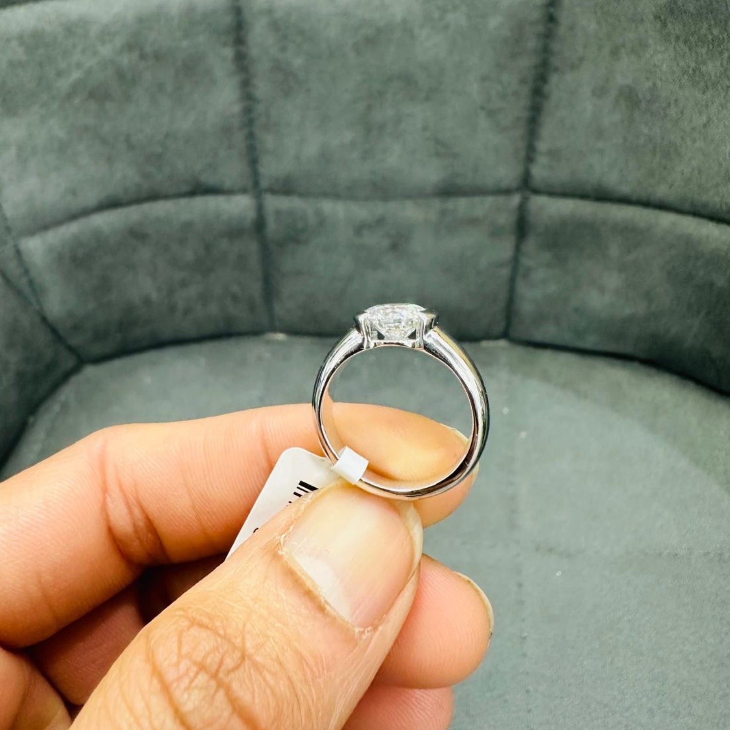 lab grown diamond ring