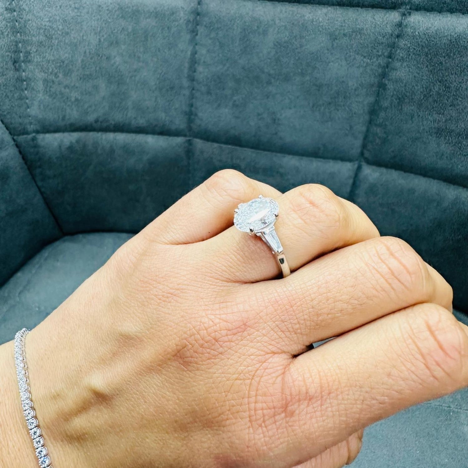 platinum engagement ring