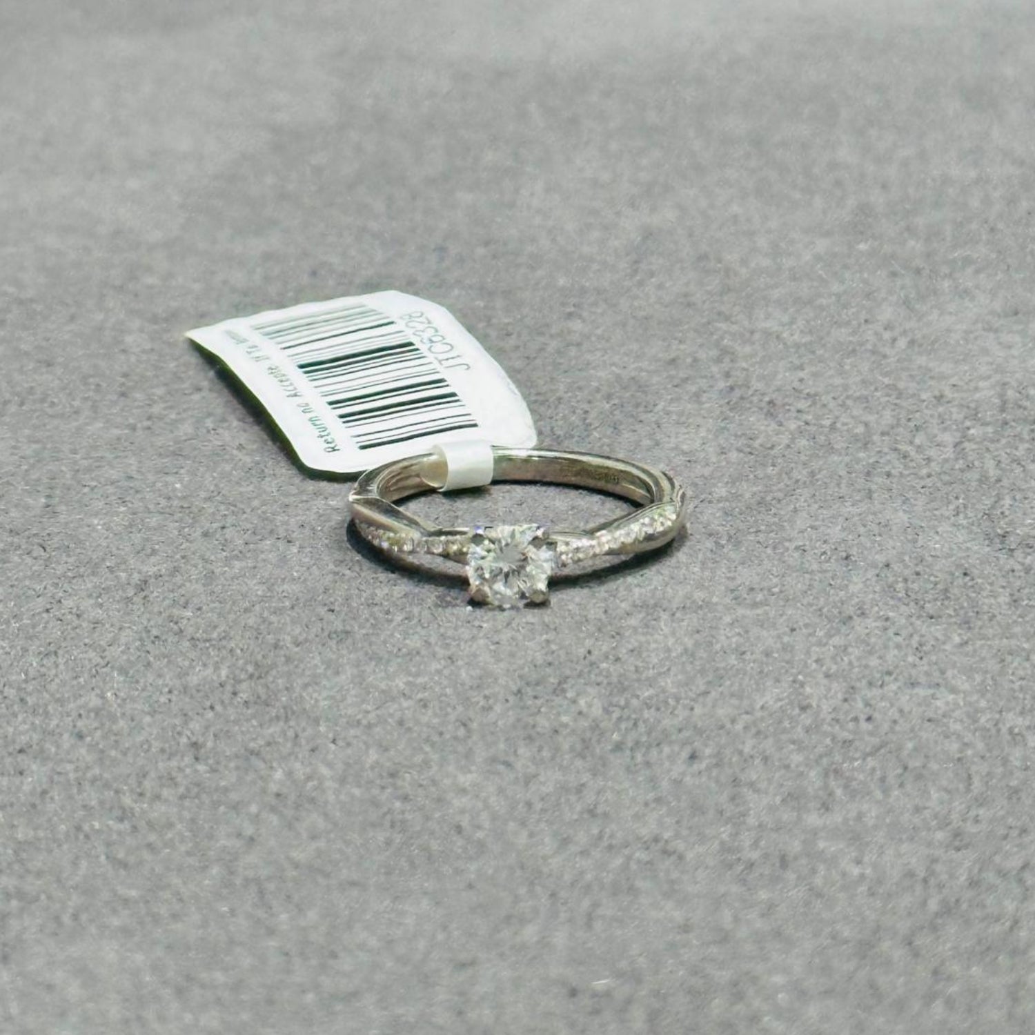 twisted engagement ring