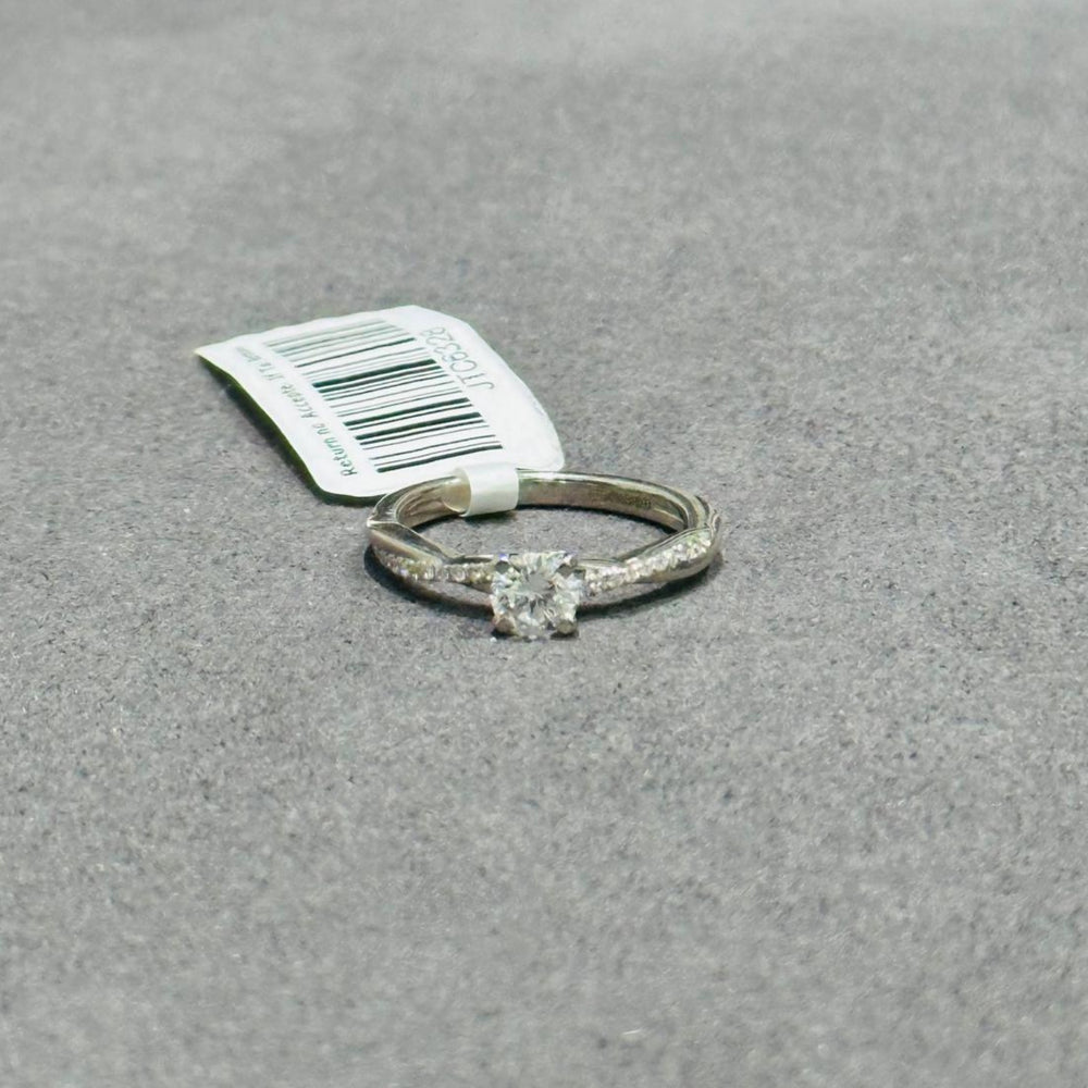 twisted engagement ring