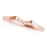 Curved Wedding Gold Band