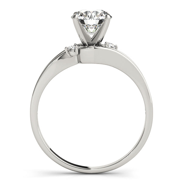 Celestial Solitaires Round Diamond Engagement Ring — 9K/18K Gold & Platinum