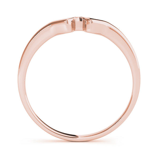 Gold Curved Wedding Bands