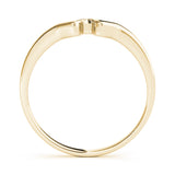 Gold Curved Wedding Bands