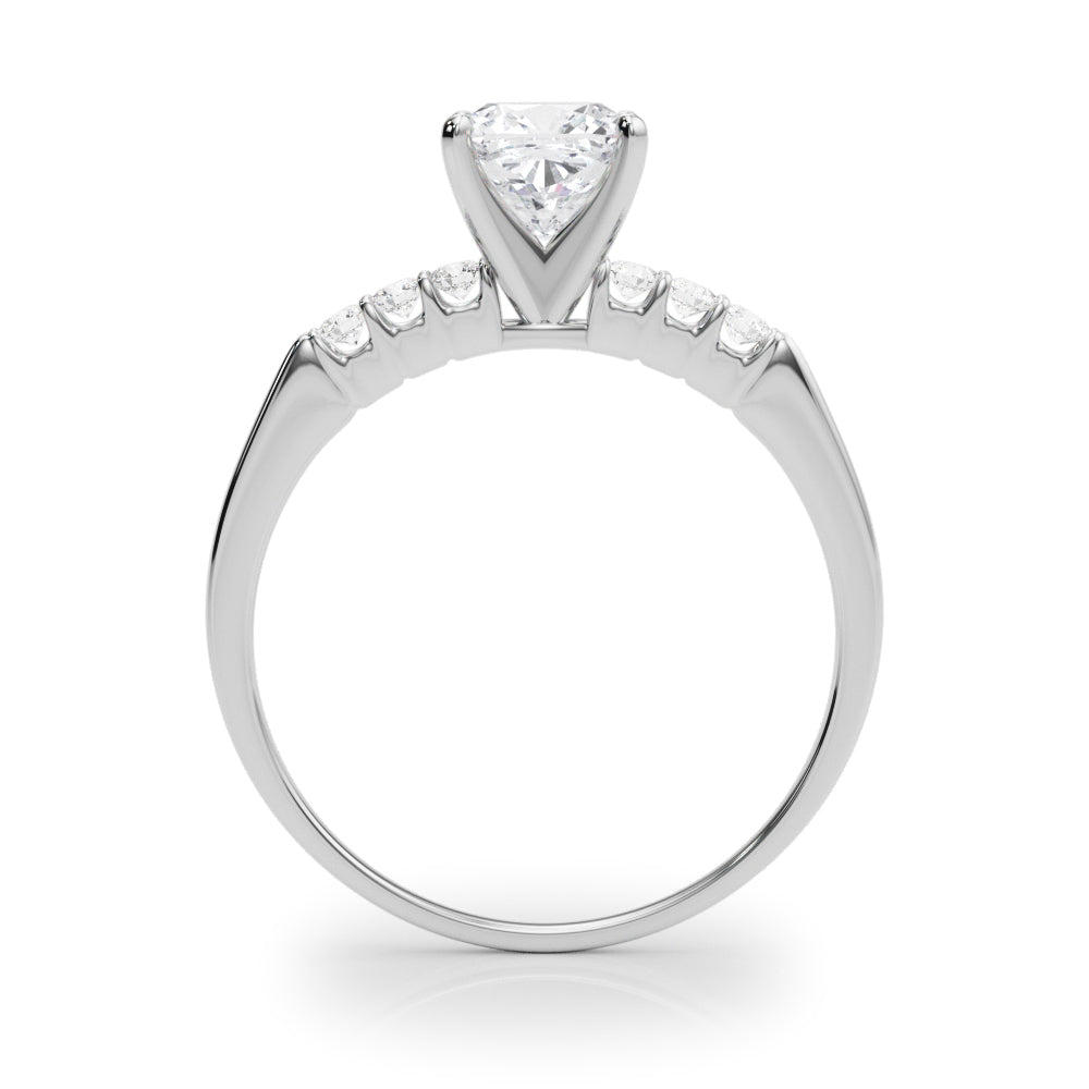 Eternal Prong-Set Round Diamond Engagement Ring — 9K/18K Gold & Platinum