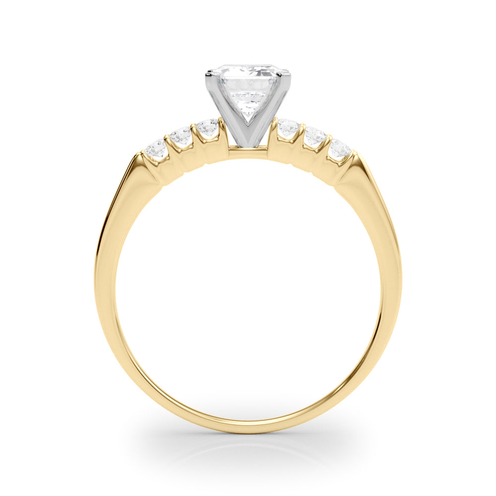 Eternal Prong-Set Round Diamond Engagement Ring — 9K/18K Gold & Platinum