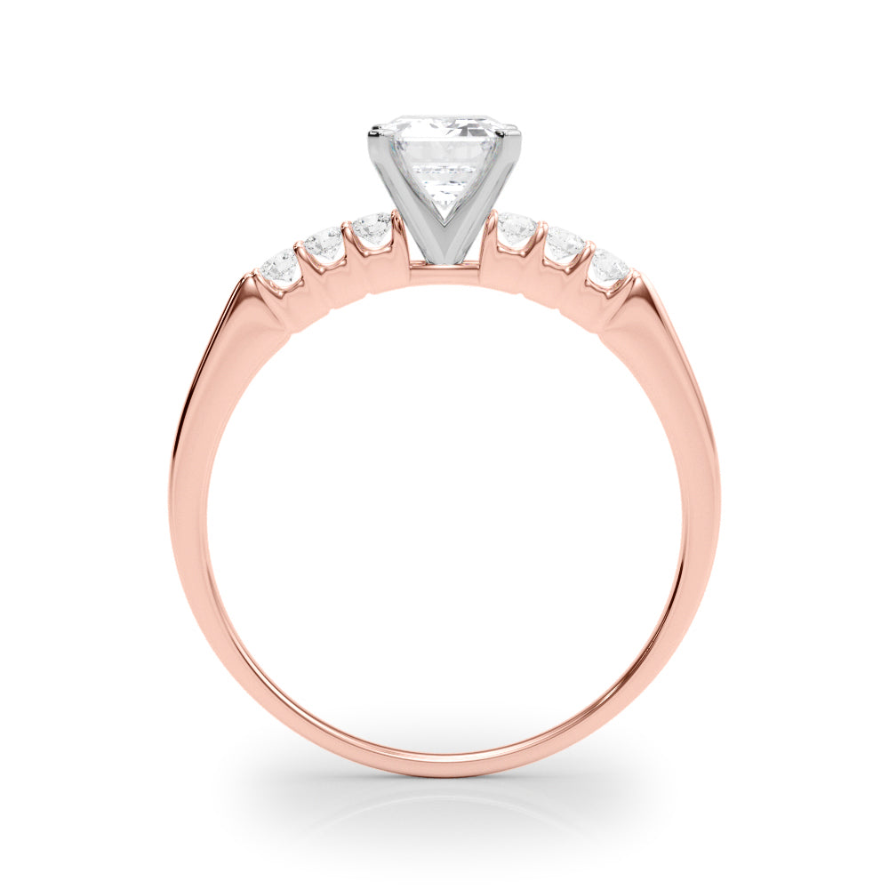 Eternal Prong-Set Round Diamond Engagement Ring — 9K/18K Gold & Platinum