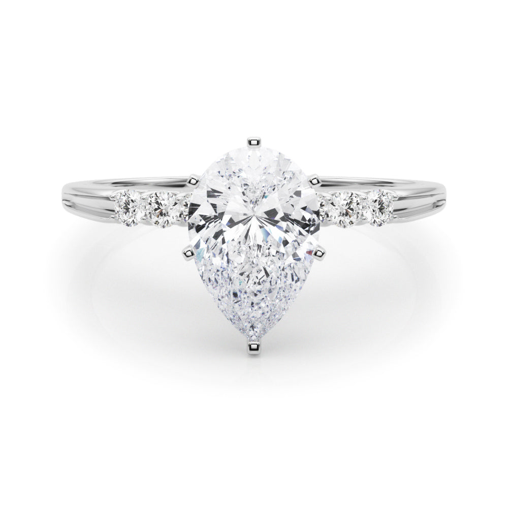Eternal Prong-Set Round Diamond Engagement Ring — 9K/18K Gold & Platinum
