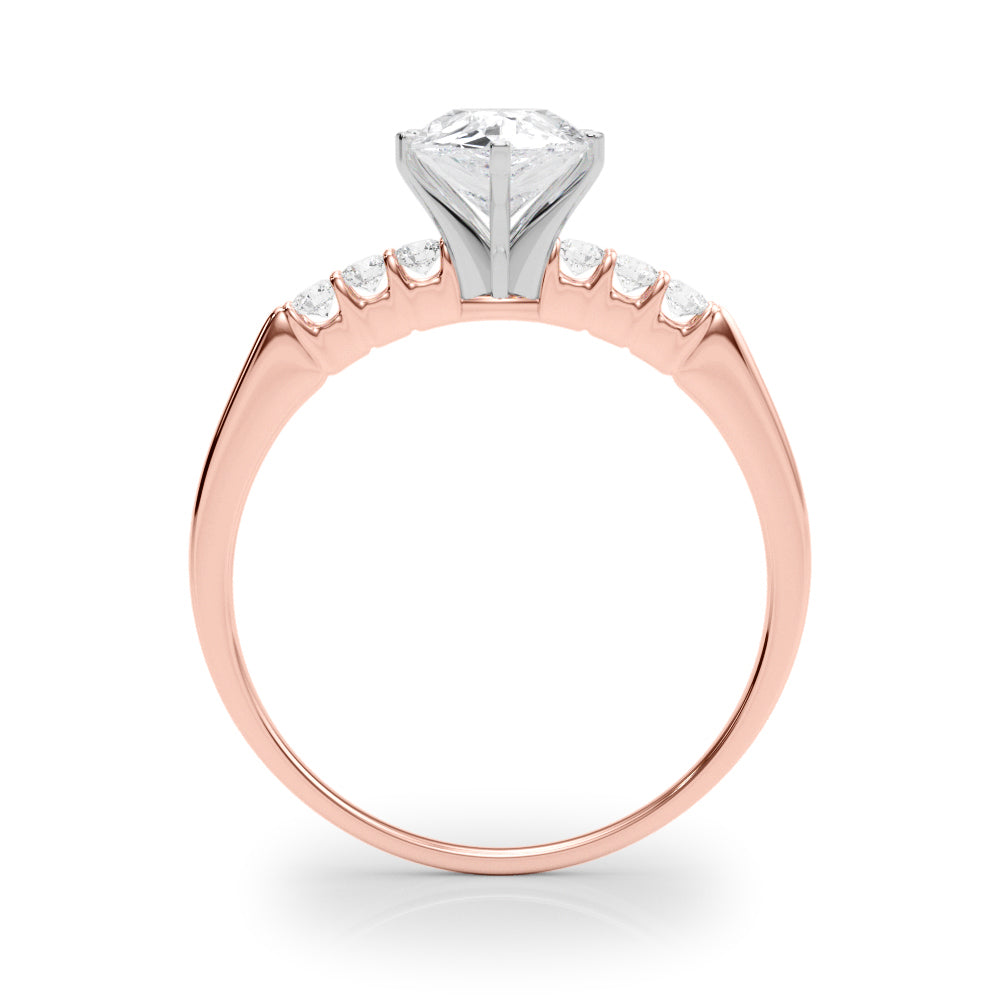Eternal Prong-Set Round Diamond Engagement Ring — 9K/18K Gold & Platinum
