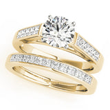Classic Fancy Shape Princess Diamond Engagement Ring — 9K/18K Gold & Platinum