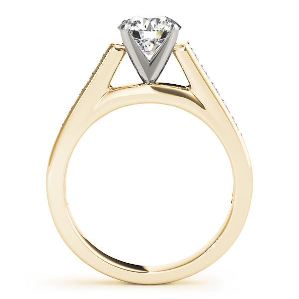 Classic Fancy Shape Princess Diamond Engagement Ring — 9K/18K Gold & Platinum