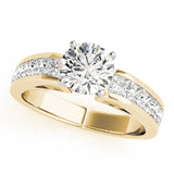 Iconic Fancy Shape Princess Diamond Engagement Ring — 9K/18K Gold & Platinum