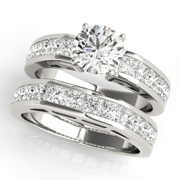 Iconic Fancy Shape Princess Diamond Engagement Ring — 9K/18K Gold & Platinum