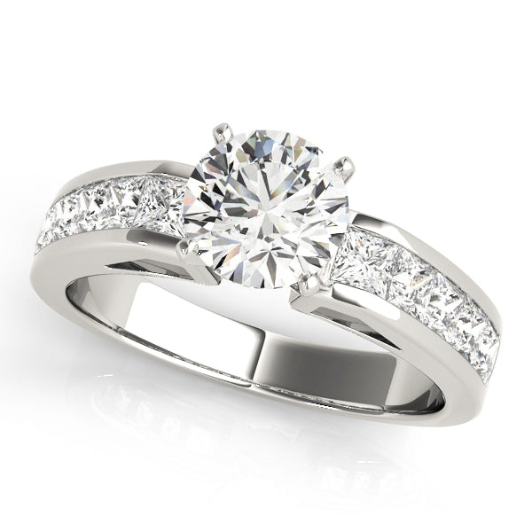 Iconic Fancy Shape Princess Diamond Engagement Ring — 9K/18K Gold & Platinum
