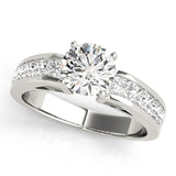 Iconic Fancy Shape Princess Diamond Engagement Ring — 9K/18K Gold & Platinum