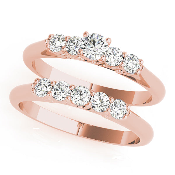 Bespoke Prong-Set Round Diamond Engagement Ring — 9K/18K Gold & Platinum