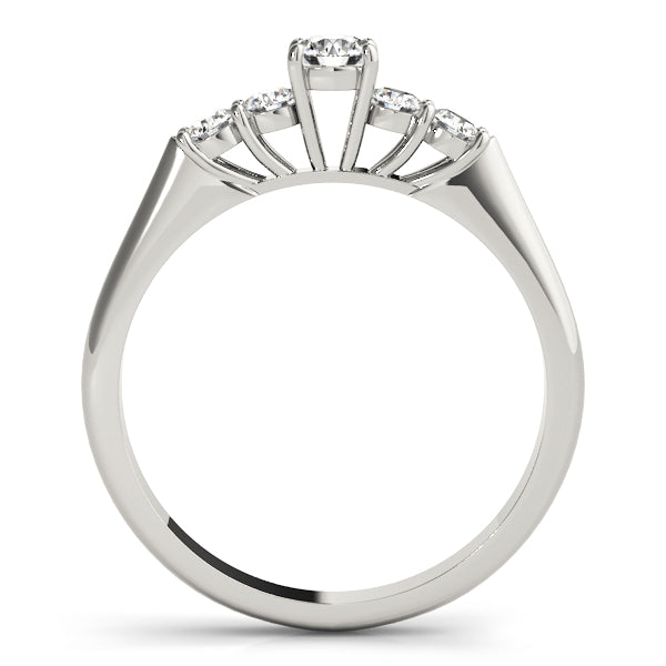 Bespoke Prong-Set Round Diamond Engagement Ring — 9K/18K Gold & Platinum