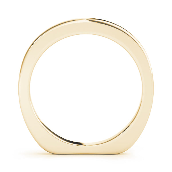 Golf Wedding Gold Band