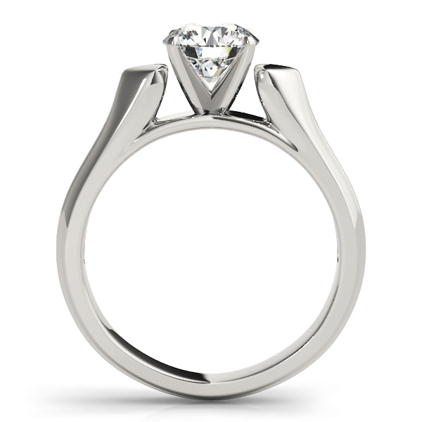 Heirloom Solitaires Round Diamond Engagement Ring — 9K/18K Gold & Platinum