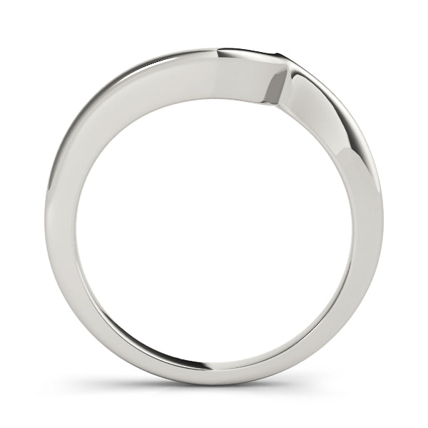 Gold Curved Wedding Bands