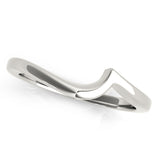 Gold Curved Wedding Bands