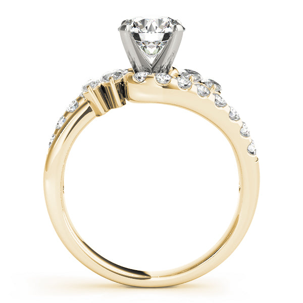 Celestial Fancy Shape Marquise Diamond Engagement Ring — 9K/18K Gold & Platinum