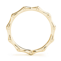Nature Inspired Bamboo Gold Band