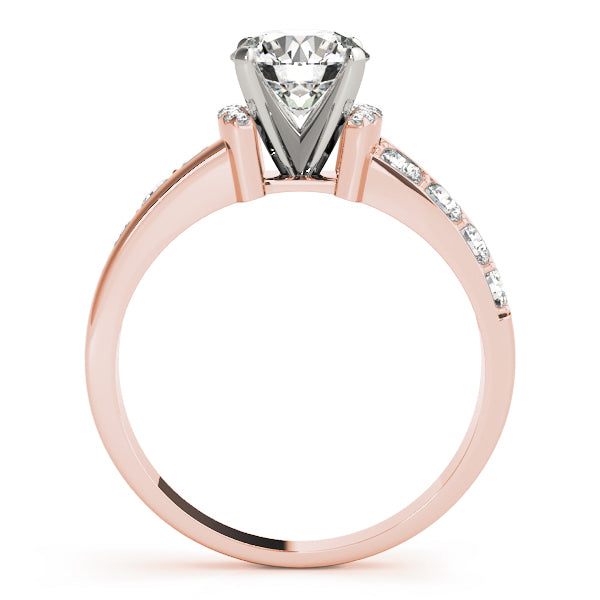 Cherished Prong-Set Round Diamond Engagement Ring — 9K/18K Gold & Platinum