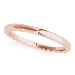 Plain Wedding Gold Band