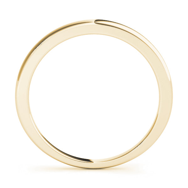 Plain Wedding Gold Band