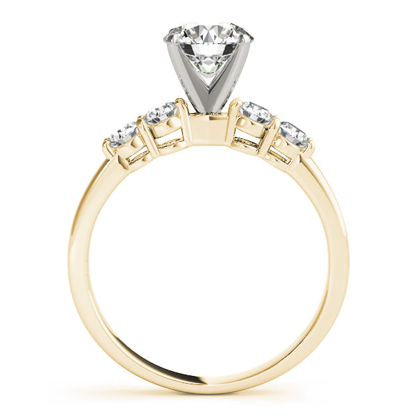 Timeless 4 Stone Remount Round Diamond Engagement Ring — 9K/18K Gold & Platinum