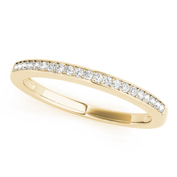 Wedding Lucida Half Eternity Ring in Gold & Platinum