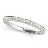 Wedding Lucida Half Eternity Ring in Gold & Platinum