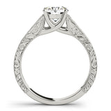 IGI-Labor-Grown D-VVS Rundschliff-Diamant-Solitär-Verlobungsring.
