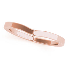 Wedding Bands Curved Bands Gold