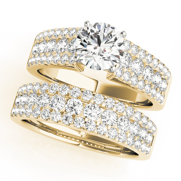 Pristine Remount Round Diamond Engagement Ring — 9K/18K Gold & Platinum